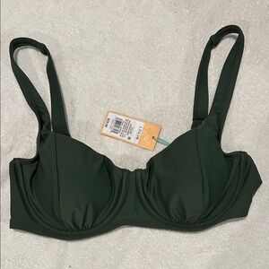 Women's Dark Green Bra